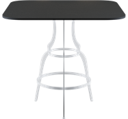 White Gondola Cafe Table